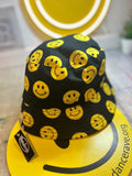 Raindance reversible smiley bucket hat