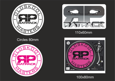 Ratpack Sticker Pack Volume 1