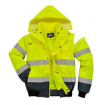 Hi-Vis Deluxe Bomber Jacket - Portwest