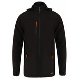 Hooded Full Zip Soft Shell Jacket