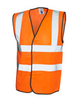 Hi-Vis Sleeveless Safety Waistcoat