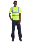 Hi-Vis Polo Top Short Sleeve