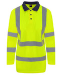 Hi-Vis Polo Top Long Sleeve - RTX