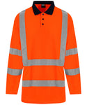 Hi-Vis Polo Top Long Sleeve - RTX