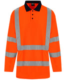 Hi-Vis Polo Top Long Sleeve - RTX