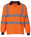 Hi-Vis Polo Top Long Sleeve - Yoko